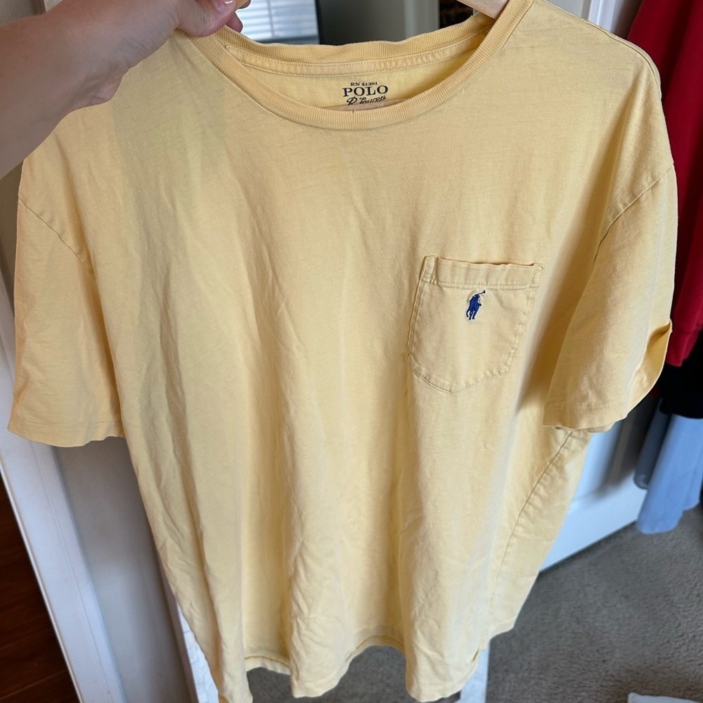 Polo by Ralph Lauren Butter Yellow Tee